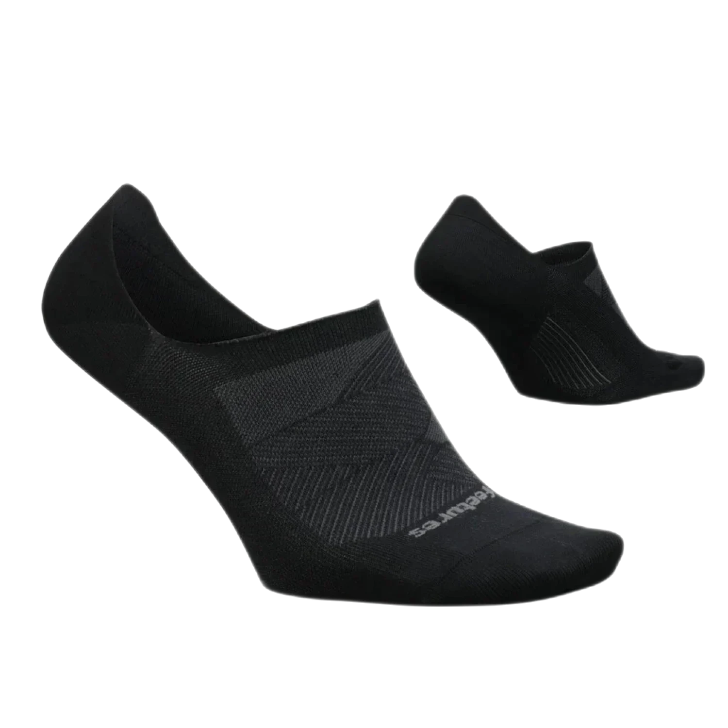 Feetures 06. SOCKS - MENS SOCKS - MENS SOCKS LOW Elite Ultra Light Invisible BLACK