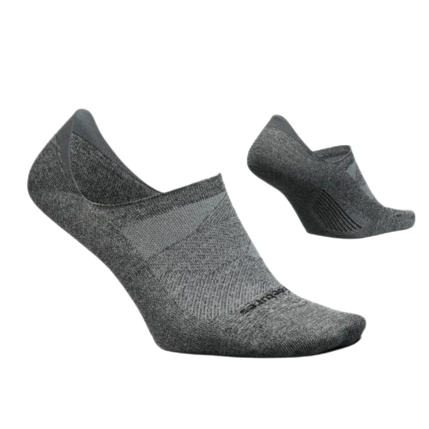 Feetures 06. SOCKS - MENS SOCKS - MENS SOCKS LOW Elite Ultra Light Invisible GRAY