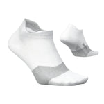 Feetures 06. SOCKS - MENS SOCKS - MENS SOCKS LOW Elite Ultra Light No Show Tab Socks WHITE