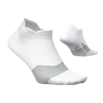 Feetures 06. SOCKS - MENS SOCKS - MENS SOCKS LOW Elite Ultra Light No Show Tab Socks WHITE (S24)