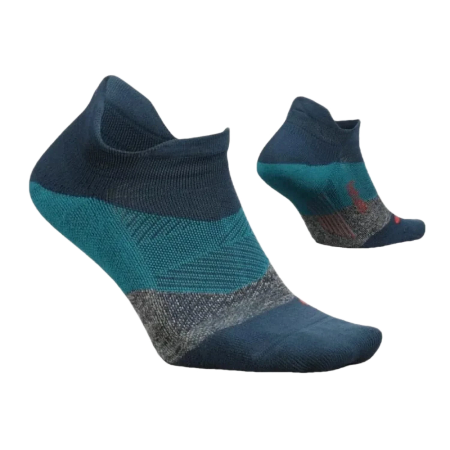 Feetures 06. SOCKS - MENS SOCKS - MENS SOCKS LOW Elite Ultra Light No Show Tab Socks GRAY (S24)