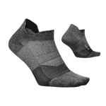 Feetures 06. SOCKS - MENS SOCKS - MENS SOCKS LOW Elite Ultra Light No Show Tab Socks GRAY (S24)