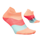 Feetures 06. SOCKS - MENS SOCKS - MENS SOCKS LOW Elite Ultra Light No Show Tab Socks VIBRANT REEF