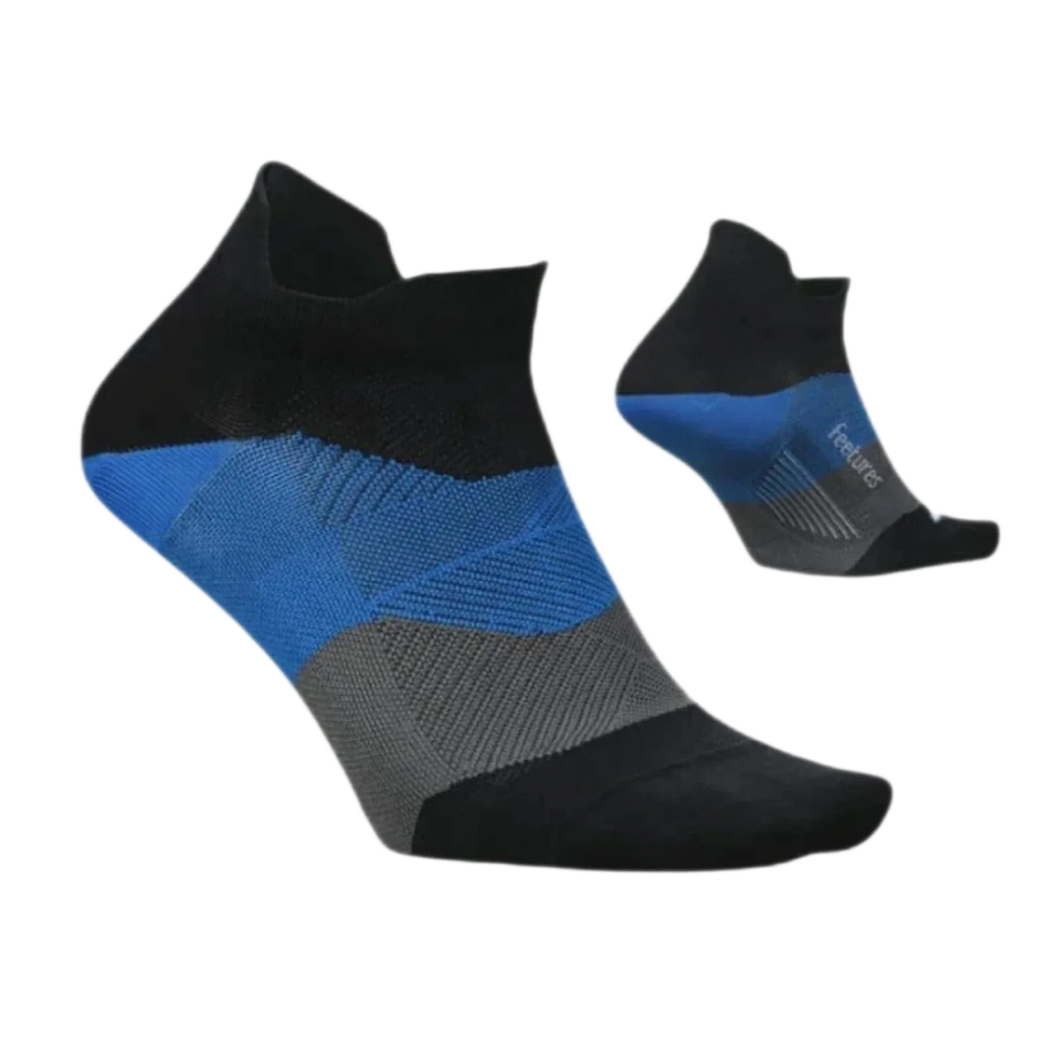 Feetures 06. SOCKS - MENS SOCKS - MENS SOCKS LOW Elite Ultra Light No Show Tab Socks TECH BLUE