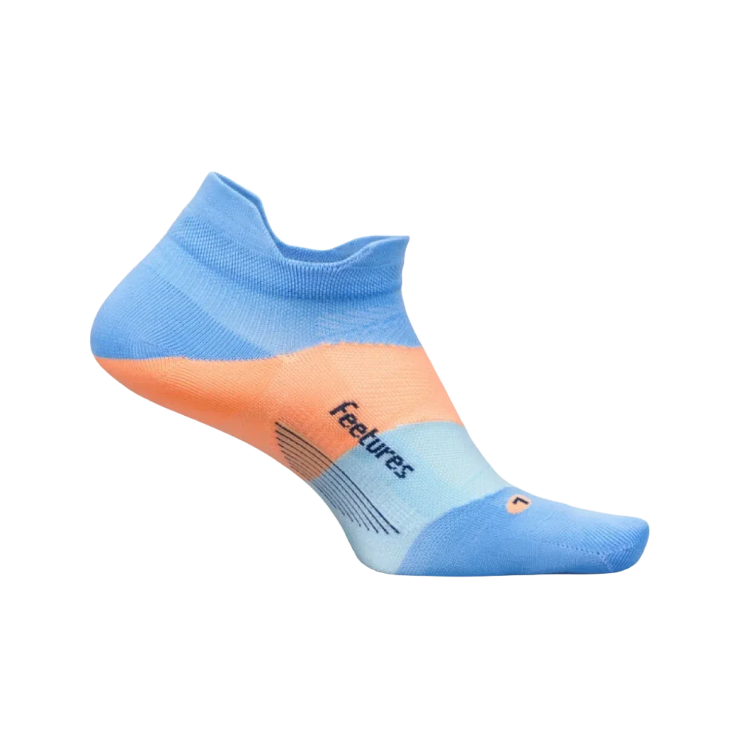 Feetures 06. SOCKS - MENS SOCKS - MENS SOCKS LOW Elite Ultra Light No Show Tab Socks BLUE BURST