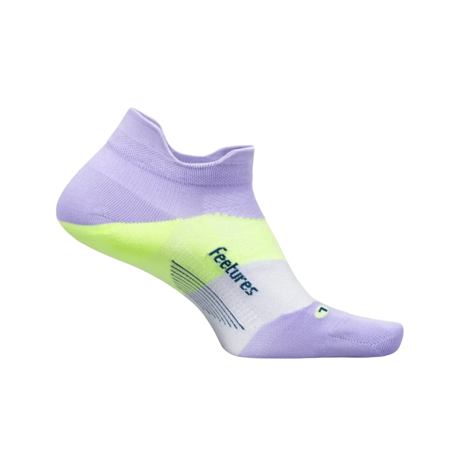 Feetures 06. SOCKS - MENS SOCKS - MENS SOCKS LOW Elite Ultra Light No Show Tab Socks LAVENDER RUSH