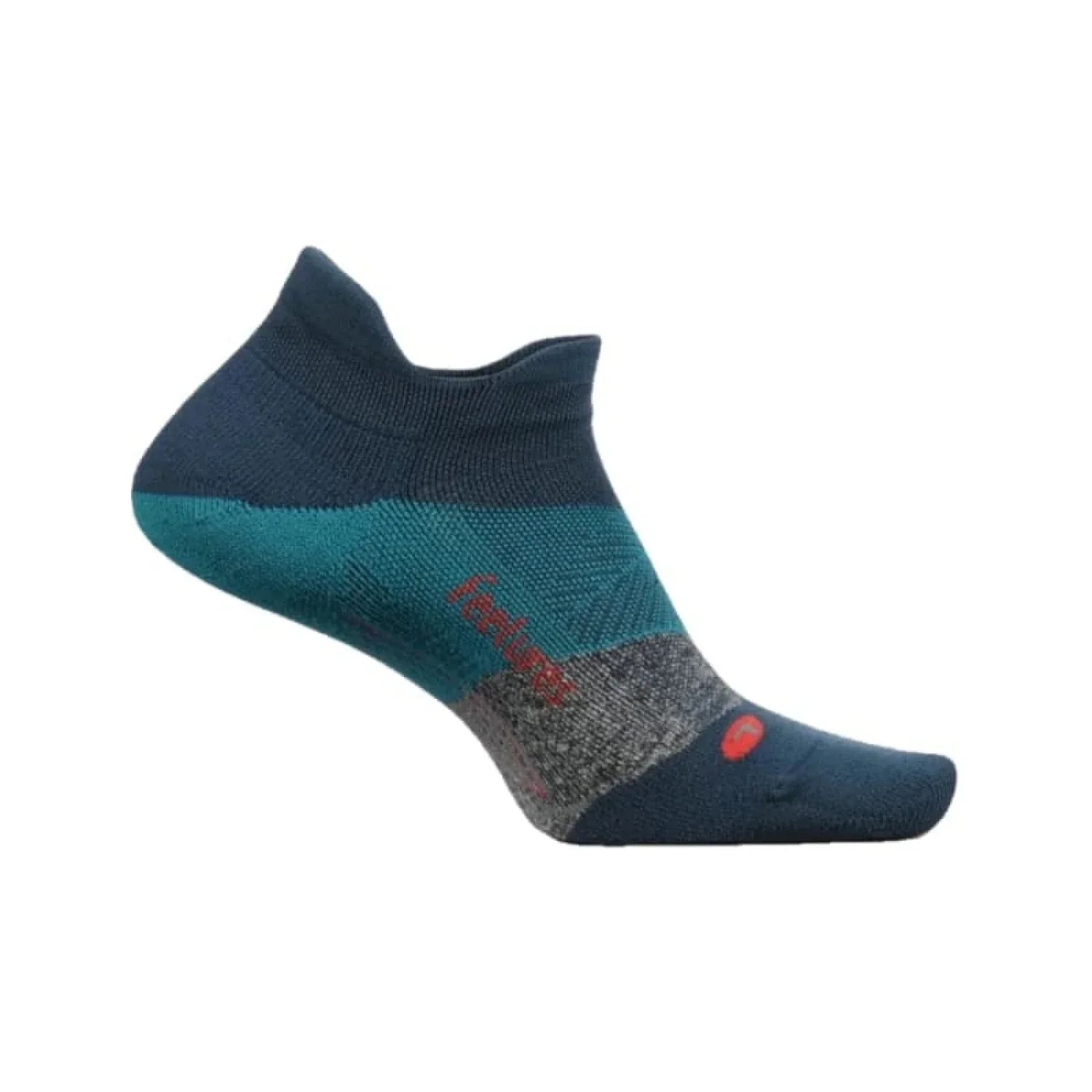 Feetures 06. SOCKS - MENS SOCKS - MENS SOCKS LOW Elite Ultra Light No Show Tab Socks TREK TEAL