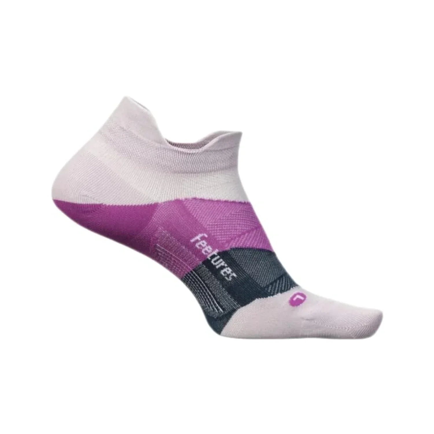 Feetures 06. SOCKS - MENS SOCKS - MENS SOCKS LOW Elite Ultra Light No Show Tab Socks VIRTUAL LILAC