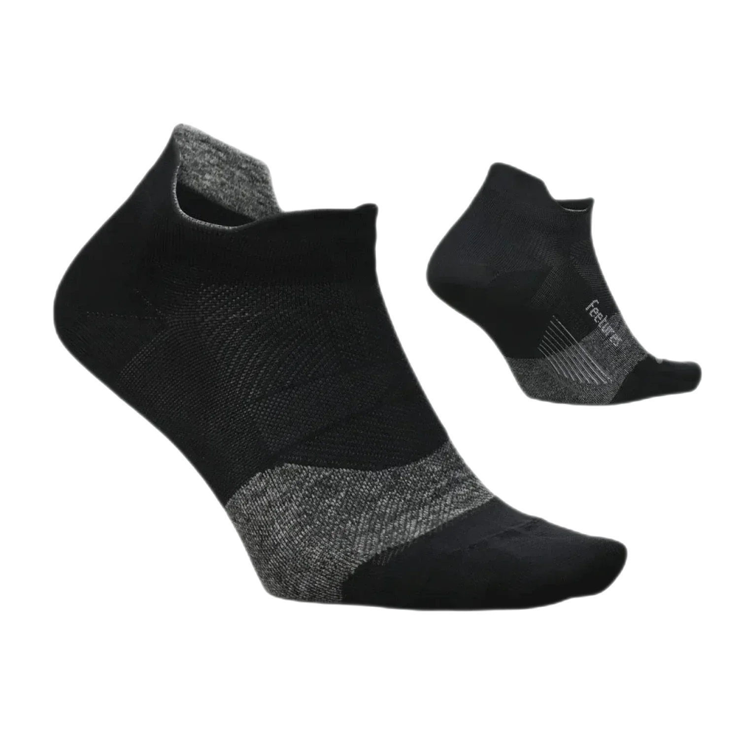 Feetures 06. SOCKS - MENS SOCKS - MENS SOCKS LOW Elite Ultra Light No Show Tab Socks WHITE SKY