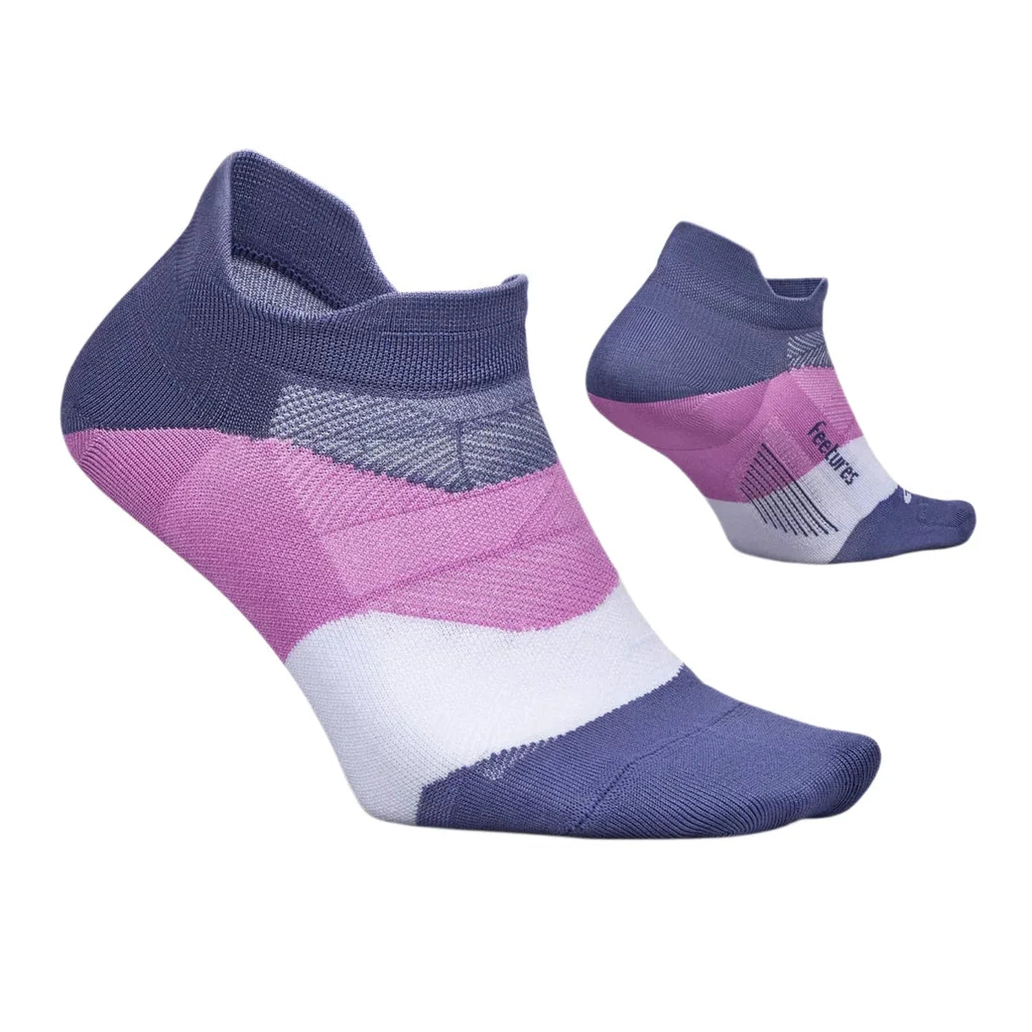 Feetures 06. SOCKS - WOMENS SOCKS - WOMENS SOCKS LOW Elite Ultra Light No Show Tab Socks FUTURE DUSK