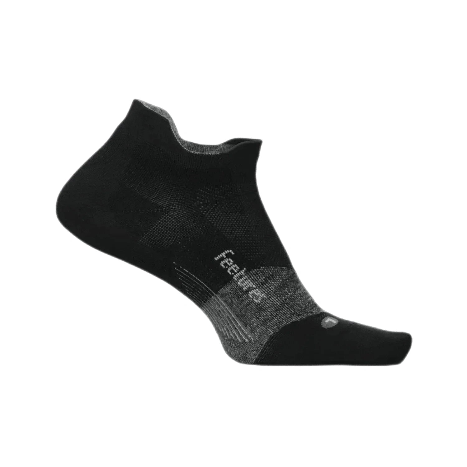 Feetures 06. SOCKS - WOMENS SOCKS - WOMENS SOCKS LOW Elite Ultra Light No Show Tab Socks BLACK