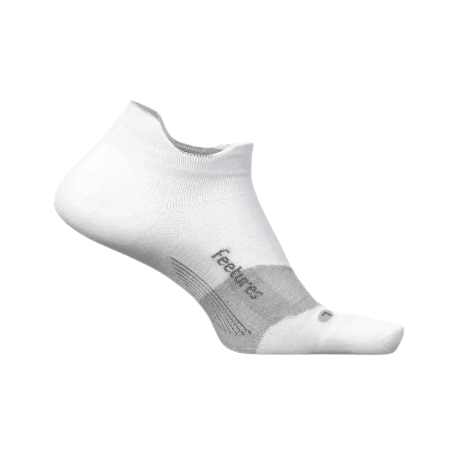 Feetures 06. SOCKS - WOMENS SOCKS - WOMENS SOCKS LOW Elite Ultra Light No Show Tab Socks WHITE