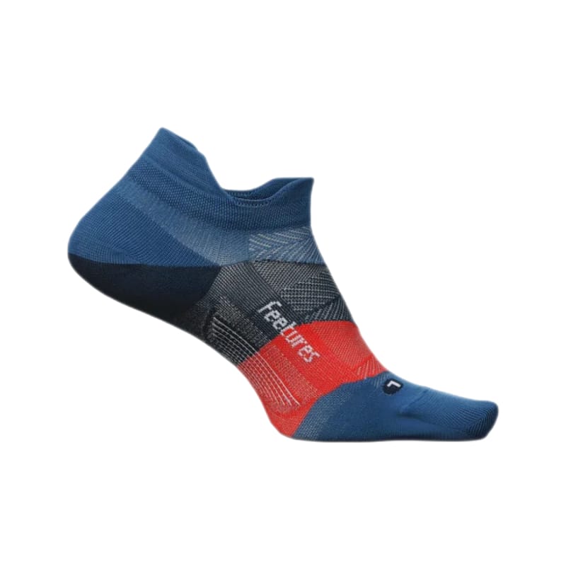 Feetures 06. SOCKS - MENS SOCKS - MENS SOCKS LOW Elite Ultra Light No Show Tab Socks ATMOSPHERIC BLUE