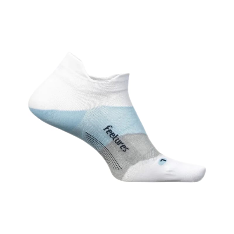 Feetures 19. SOCKS Elite Ultra Light No Show Tab Socks WHITE SKY