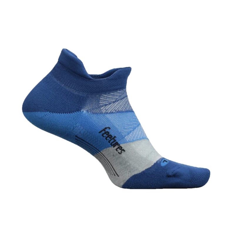 Feetures 19. SOCKS Elite Ultra Light No Show Tab Solid Socks BUCKLE UP BLUE