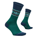Feetures 06. SOCKS - MENS SOCKS - MENS SOCKS LOW Lightweight Max Cush Crew EVERGREEN