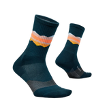 Feetures 06. SOCKS - MENS SOCKS - MENS SOCKS LOW Men's Trail Mini Crew Max Cushion Sock TABLE ROCK NAVY