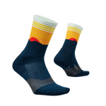 Feetures 06. SOCKS - MENS SOCKS - MENS SOCKS LOW Men's Trail Mini Crew Max Cushion Sock BLUE RIDGE NAVY