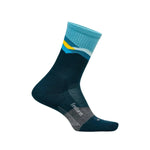 Feetures 06. SOCKS - MENS SOCKS - MENS SOCKS LOW Men's Trail Mini Crew Max Cushion Sock MOUNTAIN HIGH BLUE