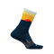 Feetures 06. SOCKS - MENS SOCKS - MENS SOCKS LOW Trail Mini Crew Max Cushion Sock BLUE RIDGE NAVY