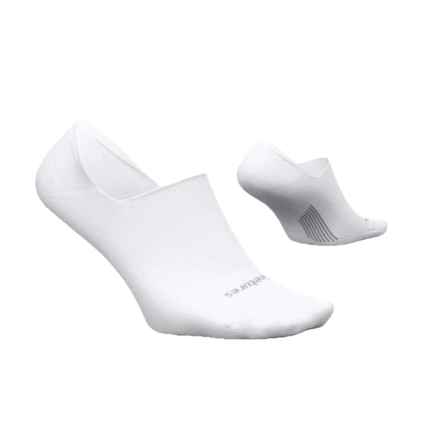 Feetures 06. SOCKS - WOMENS SOCKS - WOMENS SOCKS LOW Women's Everyday No Show Socks WHITE