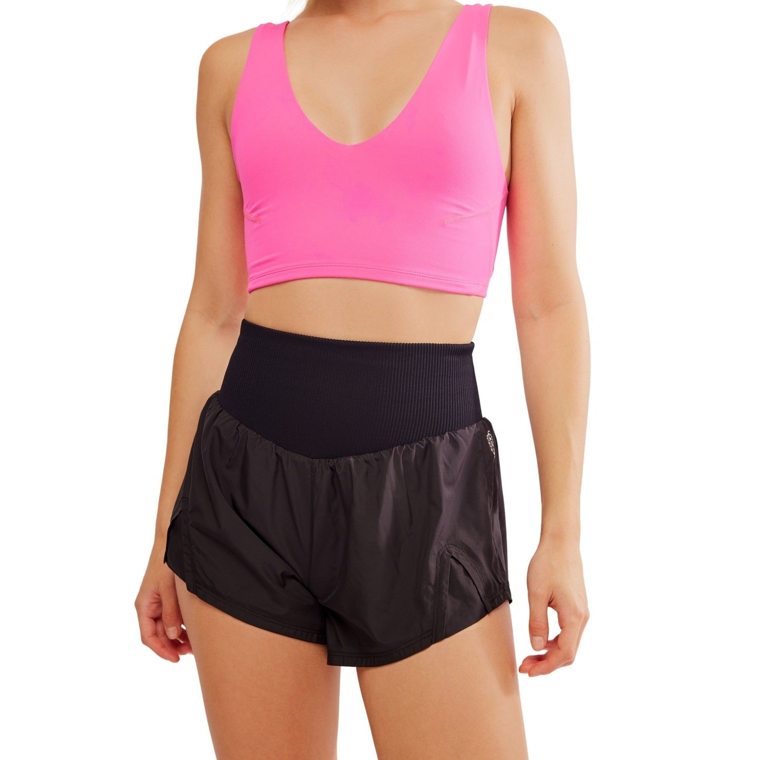 FP Movement 02. WOMENS APPAREL - WOMENS SHORTS - WOMENS SHORTS ACTIVE Women's Carpe Diem Shorts 0010 BLACK