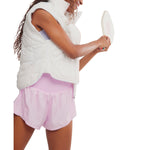 FP Movement 02. WOMENS APPAREL - WOMENS SHORTS - WOMENS SHORTS ACTIVE Women's Carpe Diem Shorts 6602 POWDER PINK