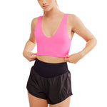 FP Movement 02. WOMENS APPAREL - WOMENS SHORTS - WOMENS SHORTS ACTIVE Women's Carpe Diem Shorts 0010 BLACK