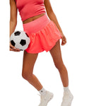 FP Movement 02. WOMENS APPAREL - WOMENS SHORTS - WOMENS SHORTS ACTIVE Women's Carpe Diem Shorts 7762 ELECTRIC SUNSET