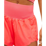 FP Movement 02. WOMENS APPAREL - WOMENS SHORTS - WOMENS SHORTS ACTIVE Women's Carpe Diem Shorts 7762 ELECTRIC SUNSET