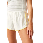 FP Movement 02. WOMENS APPAREL - WOMENS SHORTS - WOMENS SHORTS ACTIVE Women's Easy Tiger Short WHITE|MANGO