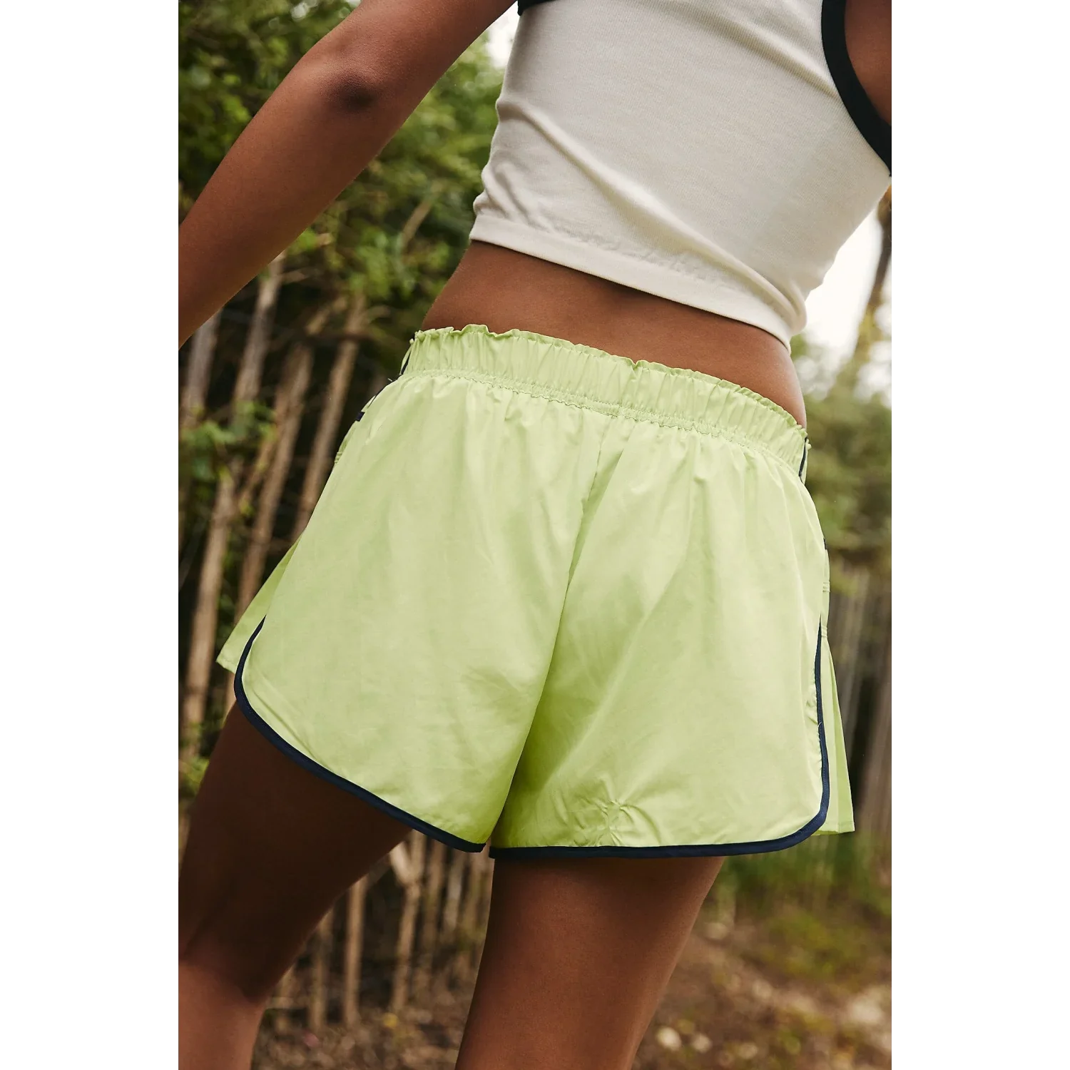 FP Movement 02. WOMENS APPAREL - WOMENS SHORTS - WOMENS SHORTS ACTIVE Women's Easy Tiger Short 3309 KEYLIME COMBO