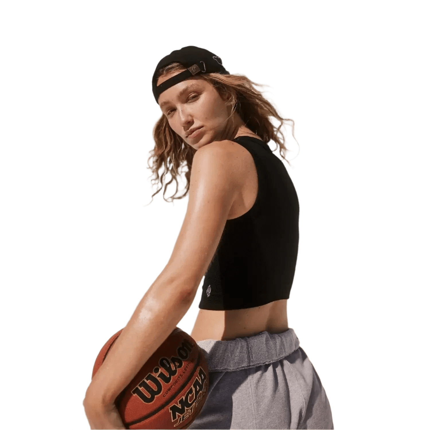 FP Movement 02. WOMENS APPAREL - WOMENS SS SHIRTS - WOMENS TANK ACTIVE Women's Free Throw Muscle Tank 0010 BLACK