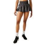 FP Movement 02. WOMENS APPAREL - WOMENS SHORTS - WOMENS SHORTS ACTIVE Women's Get Your Flirt On Short 0840 SHADOW