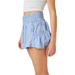 FP Movement 02. WOMENS APPAREL - WOMENS SHORTS - WOMENS SHORTS ACTIVE Women's Get Your Flirt On Short 6617 AMARANTH