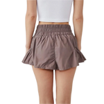 FP Movement 02. WOMENS APPAREL - WOMENS SHORTS - WOMENS SHORTS ACTIVE Women's Get Your Flirt On Short 5517 VIOLET UMBER