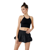 FP Movement 02. WOMENS APPAREL - WOMENS SHORTS - WOMENS SHORTS ACTIVE Women's Get Your Flirt On Short BLACK