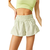 FP Movement 02. WOMENS APPAREL - WOMENS SHORTS - WOMENS SHORTS ACTIVE Women's Get Your Flirt On Short 3318 SUMMER MIST