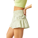 FP Movement 02. WOMENS APPAREL - WOMENS SHORTS - WOMENS SHORTS ACTIVE Women's Get Your Flirt On Short 3318 SUMMER MIST