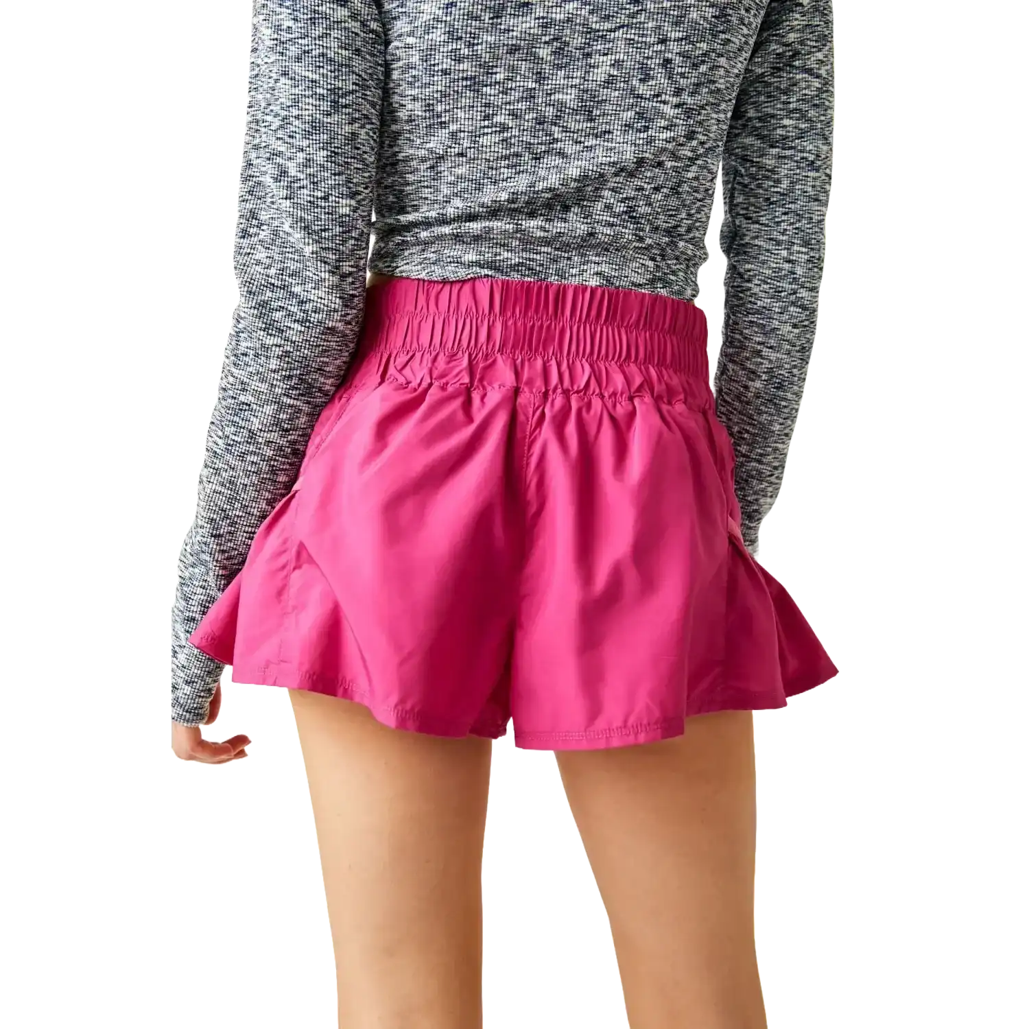 FP Movement 02. WOMENS APPAREL - WOMENS SHORTS - WOMENS SHORTS ACTIVE Women's Get Your Flirt On Short EMERALD GREEN