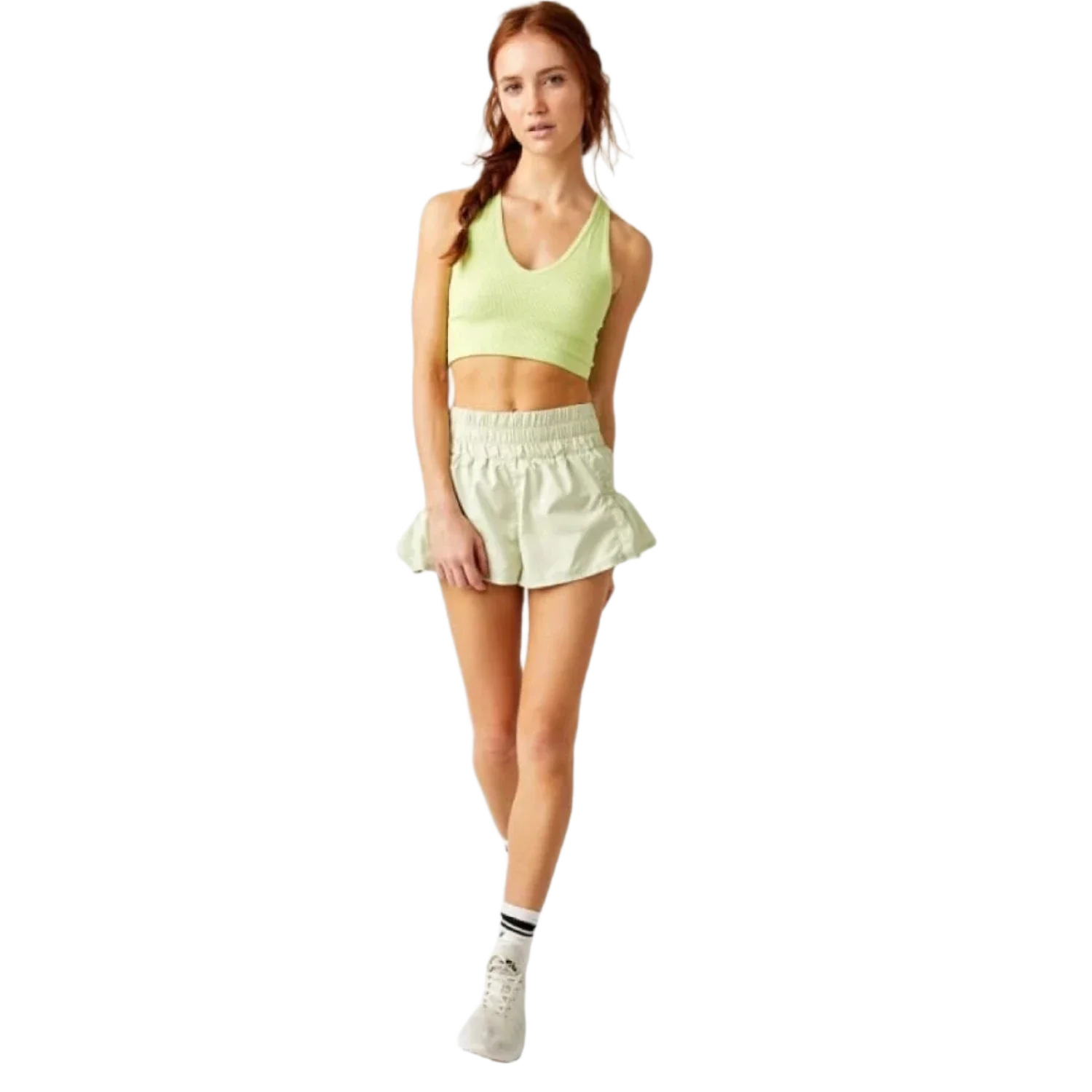 FP Movement 02. WOMENS APPAREL - WOMENS SHORTS - WOMENS SHORTS ACTIVE Women's Get Your Flirt On Short 3318 SUMMER MIST