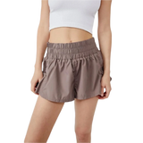 FP Movement 02. WOMENS APPAREL - WOMENS SHORTS - WOMENS SHORTS ACTIVE Women's Get Your Flirt On Short 5517 VIOLET UMBER