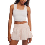 FP Movement 02. WOMENS APPAREL - WOMENS SHORTS - WOMENS SHORTS ACTIVE Women's Get Your Flirt On Short 6203 BALLET SLIPPER