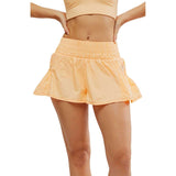 FP Movement 02. WOMENS APPAREL - WOMENS SHORTS - WOMENS SHORTS ACTIVE Women's Get Your Flirt On Short 7002 MORNING SUN