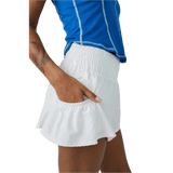 FP Movement 02. WOMENS APPAREL - WOMENS SHORTS - WOMENS SHORTS ACTIVE Women's Get Your Flirt On Short WHITE