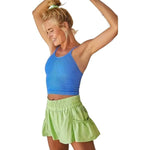 FP Movement 02. WOMENS APPAREL - WOMENS SHORTS - WOMENS SHORTS ACTIVE Women's Get Your Flirt On Short DISCO LIME