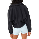 FP Movement 02. WOMENS APPAREL - WOMENS JACKETS - WOMENS JACKETS FLEECE Women's Hit The Slopes Fleece Jacket 0010 BLACK