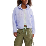 FP Movement 02. WOMENS APPAREL - WOMENS JACKETS - WOMENS JACKETS FLEECE Women's Hit The Slopes Fleece Jacket 5511 IRIS