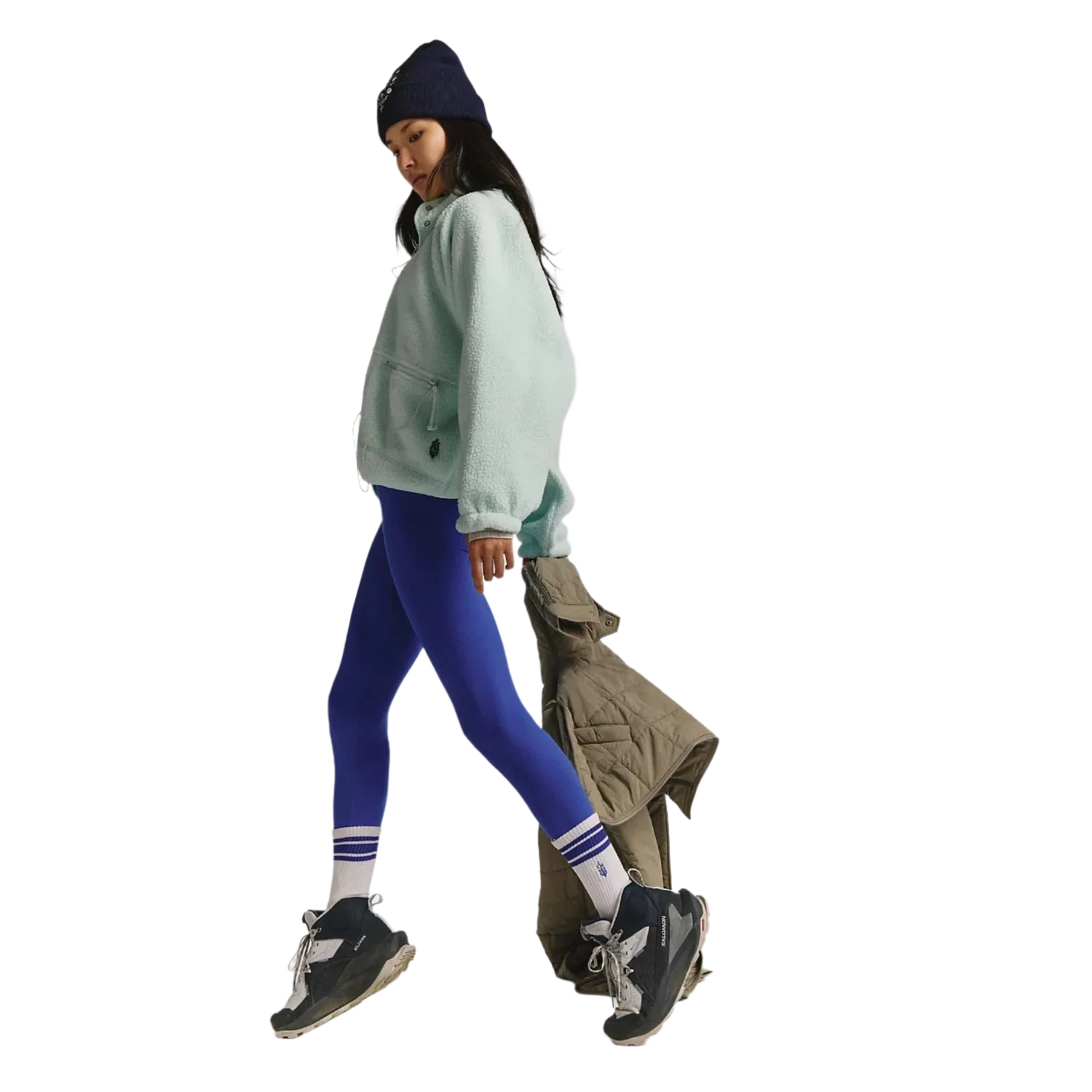 FP Movement 02. WOMENS APPAREL - WOMENS JACKETS - WOMENS JACKETS FLEECE Women's Hit The Slopes Fleece Jacket 3323 PISTACHIO