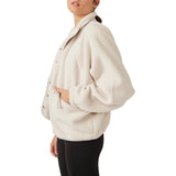 FP Movement 02. WOMENS APPAREL - WOMENS JACKETS - WOMENS JACKETS FLEECE Women's Hit The Slopes Fleece Jacket 1150 MUTED BEIGE